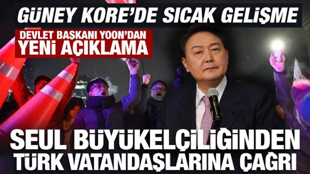 Son Dakika: G&uuml;ney Kore'de sıcak gelişme: Sıkıy&ouml;netim kararı kaldırıldı!