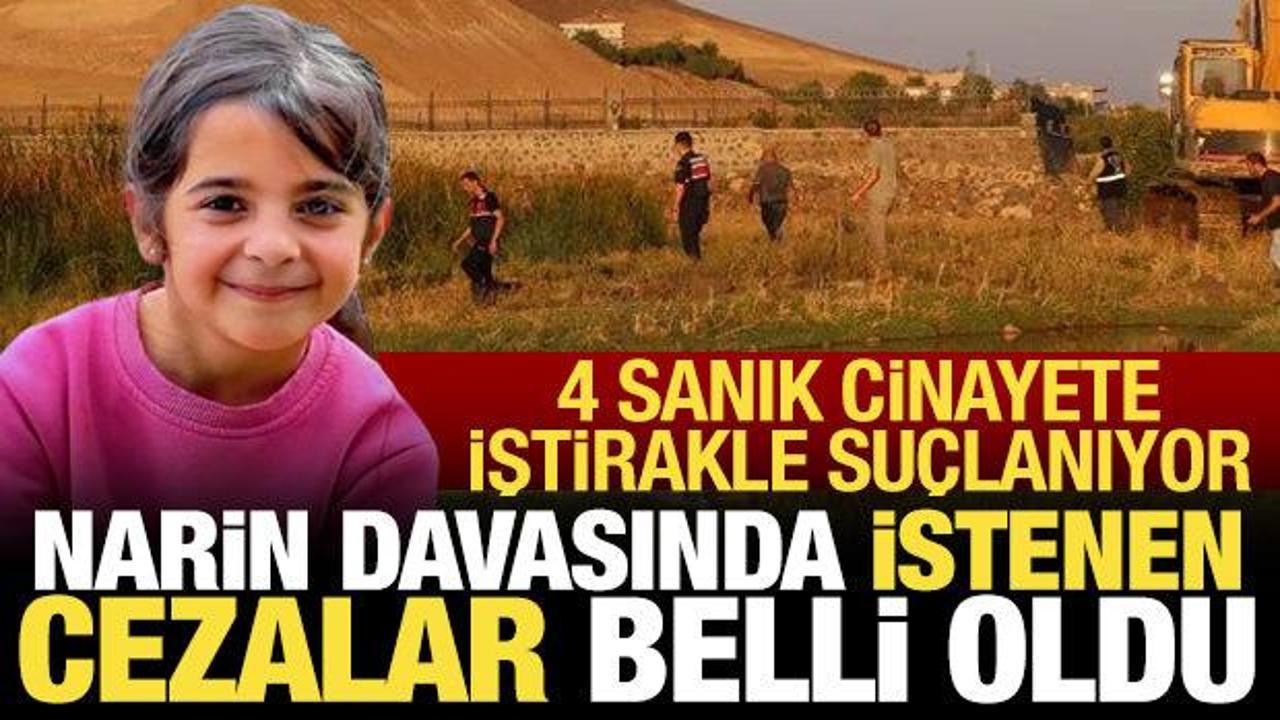 Son dakika: Narin davasında istenen cezalar belli oldu