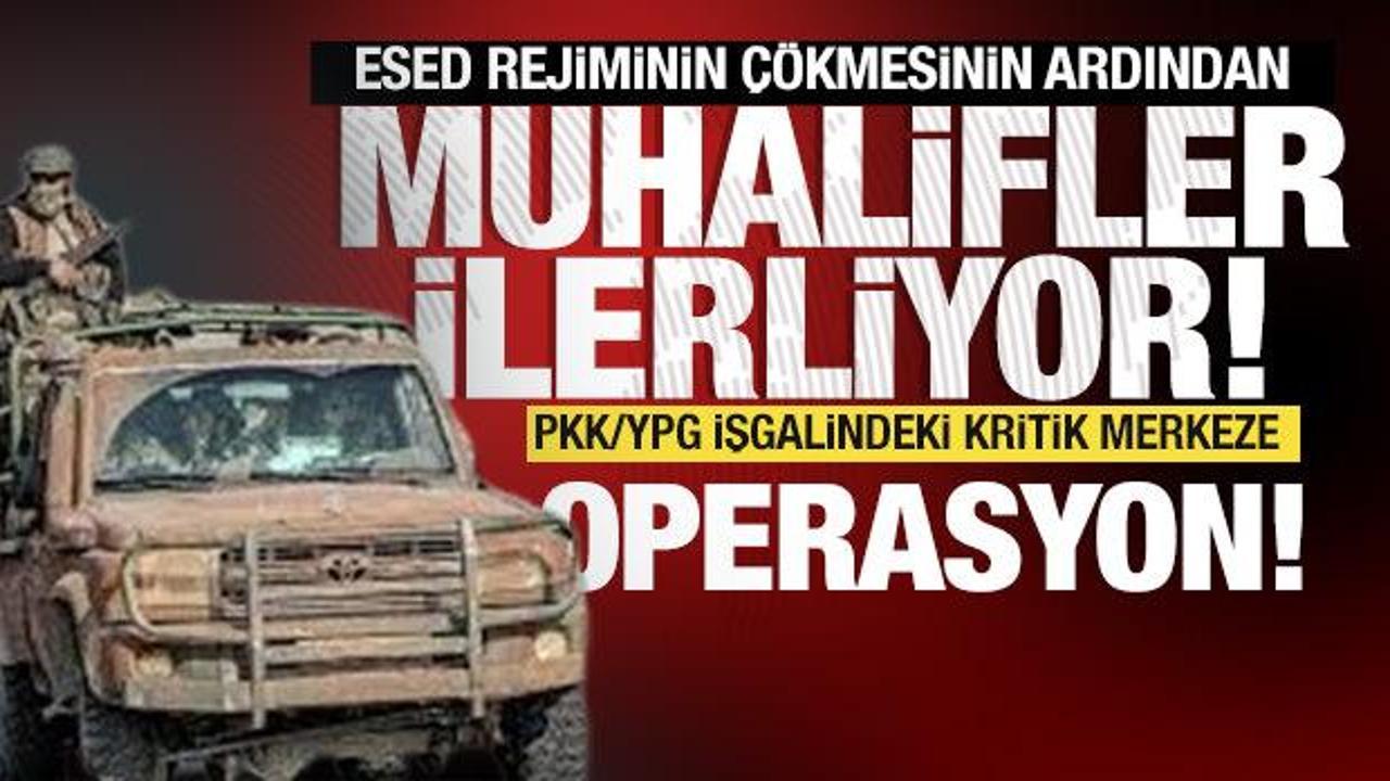 Suriye'de muhalif gruplar, PKK/YPG işgalindeki Deyrizor'un merkezine giriyor