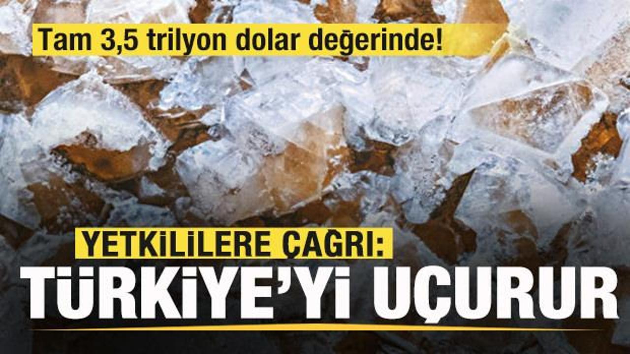 Tam 3,5 trilyon dolar değerinde! Yetkililere çağrı: Türkiye'yi uçurur