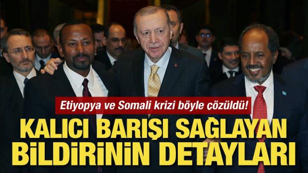 Ankara Bildirisi tüm dünyaya duyuruldu! Türkiye devreye girmesiyle bölgede barış sağlandı