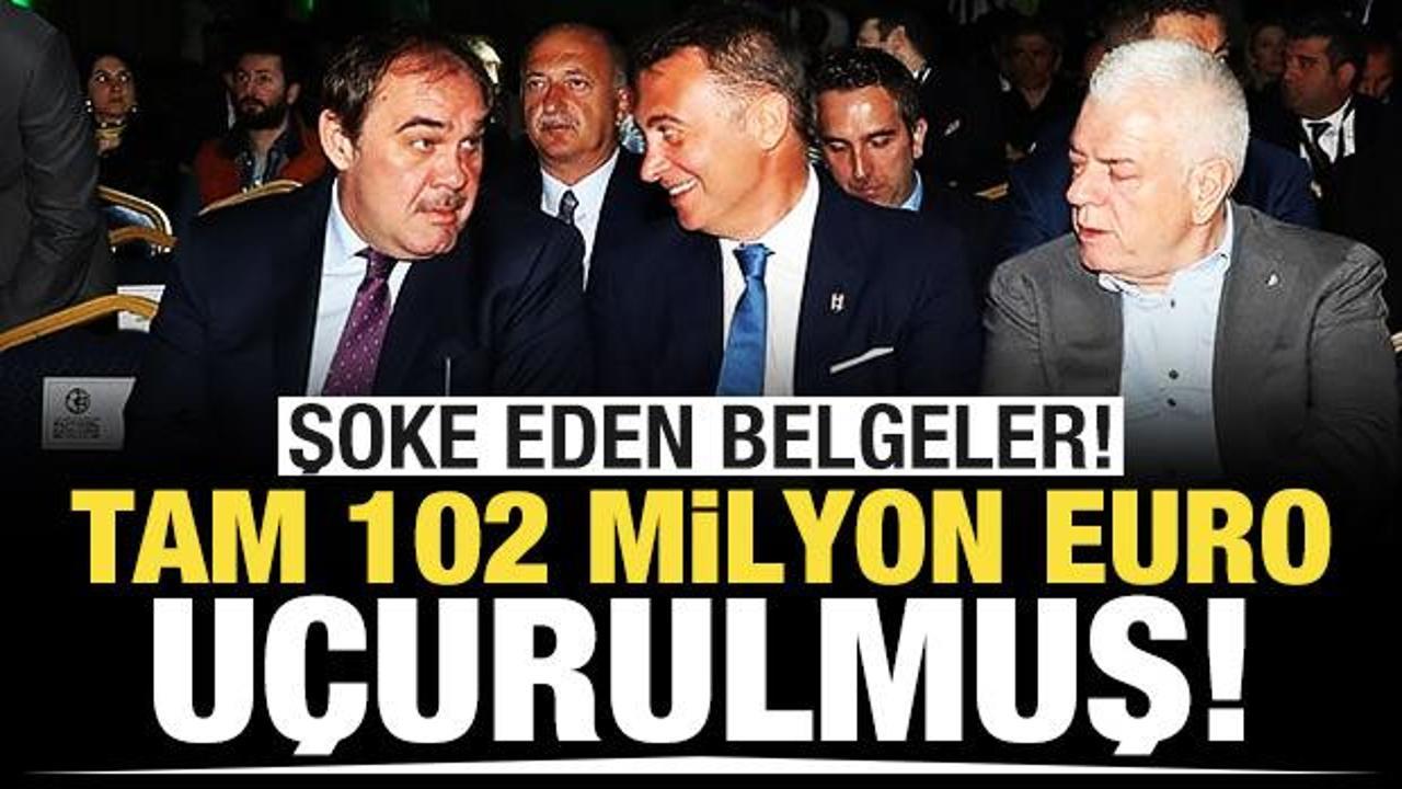Beşiktaş için şok iddia! "102 milyon Euro uçuruldu"