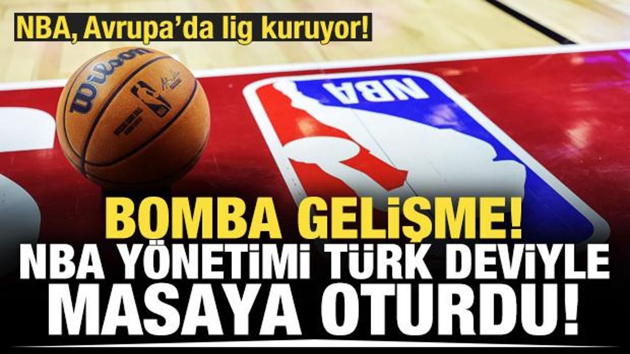 Bomba gelişme! NBA y&ouml;netimi T&uuml;rk deviyle masaya oturdu!