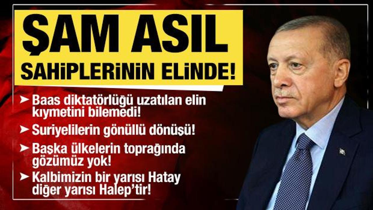 Cumhurbaşkanı Erdoğan'dan Kabine sonrasında önemli açıklamalar