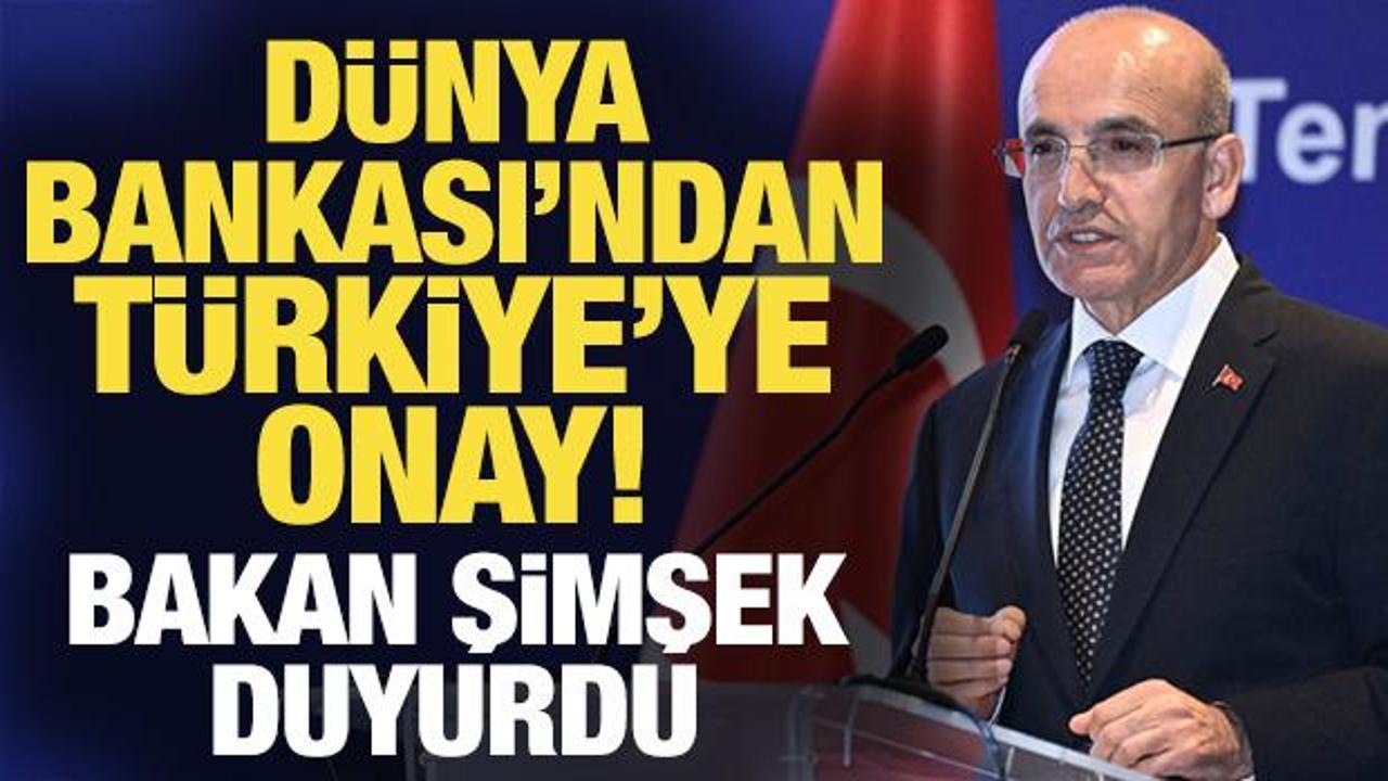 D&uuml;nya Bankası'ndan T&uuml;rkiye'ye 1,2 milyar dolarlık finansman