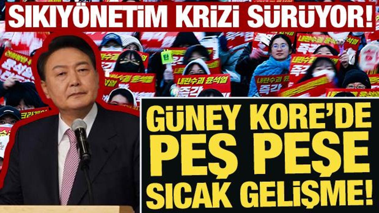 Gözaltı kararı çıkmıştı: Güney Kore'de Devlet Başkanlığı Ofisine baskın!