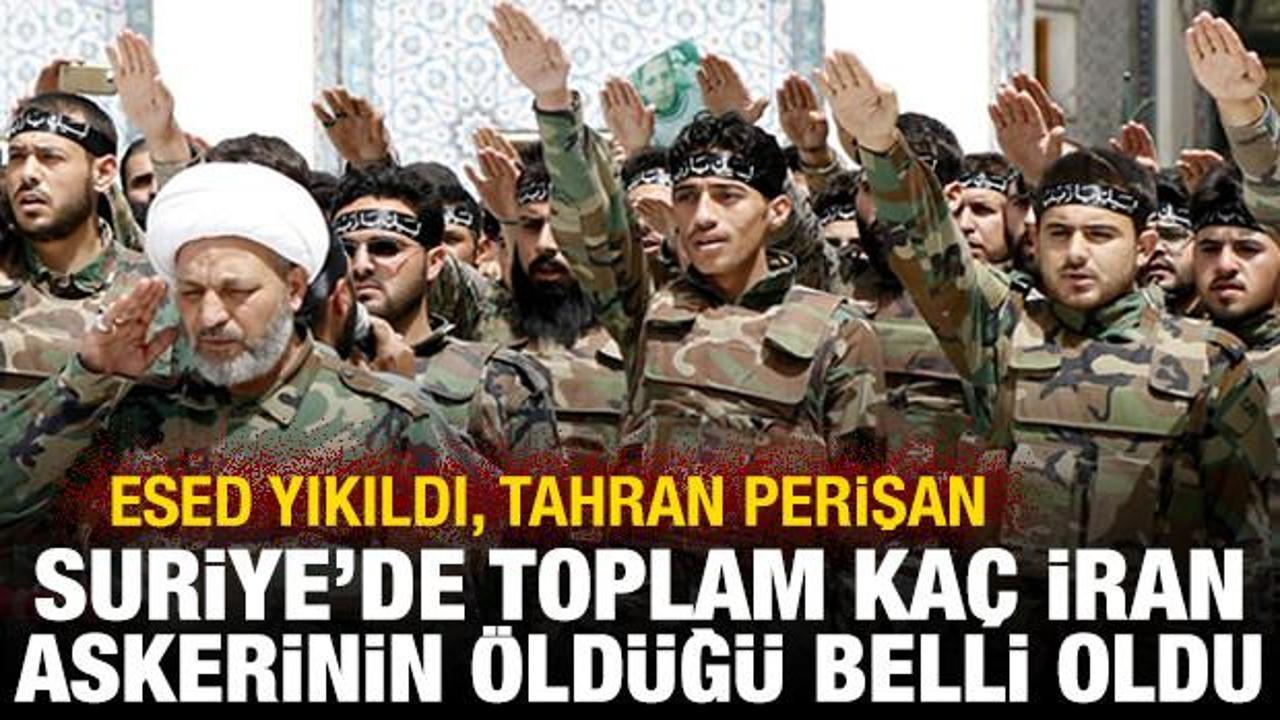 İran'ın Suriye'de toplam kaç askerinin öldüğü belli oldu