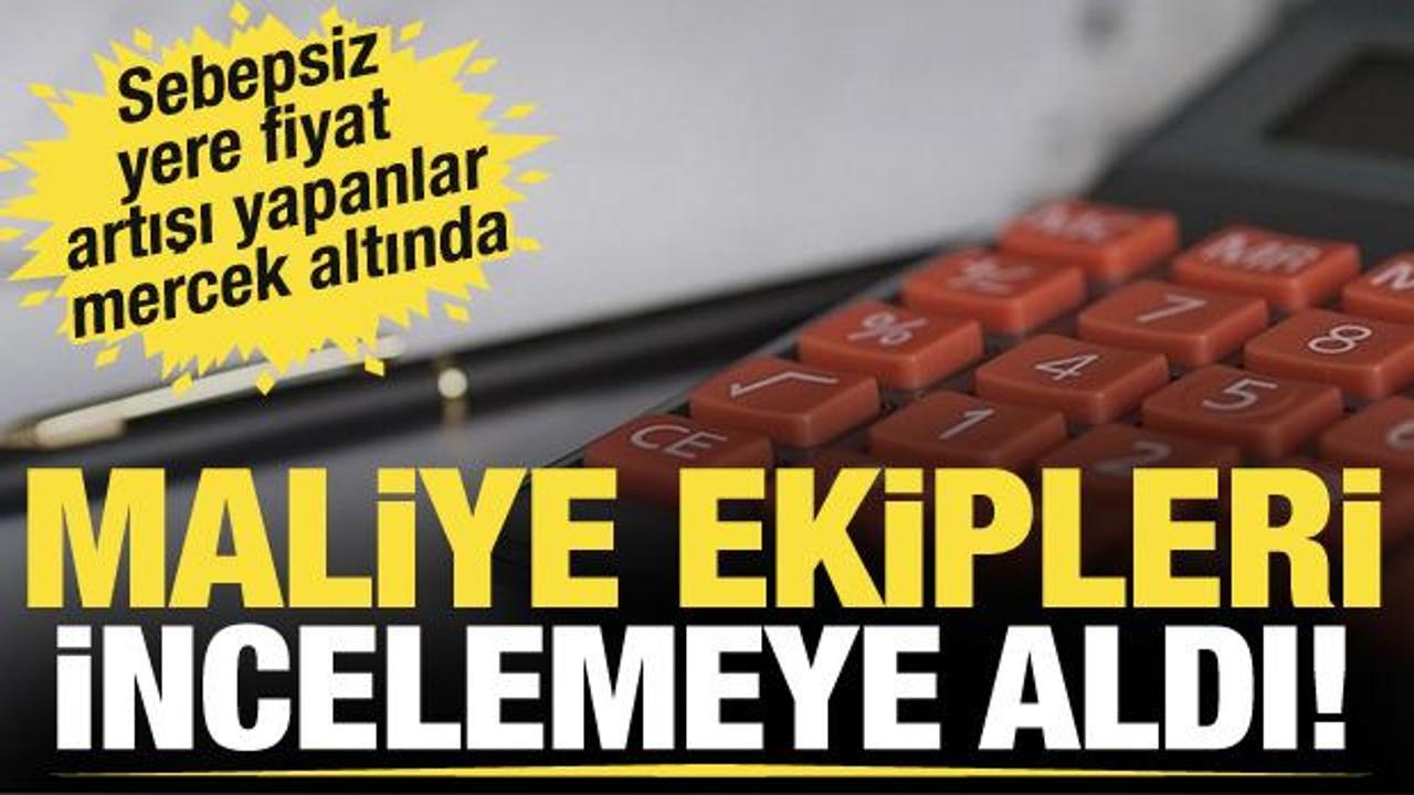 Maliye, kartelleşme eğiliminin y&uuml;ksek olduğu sekt&ouml;r ve firmaları incelemeye aldı!