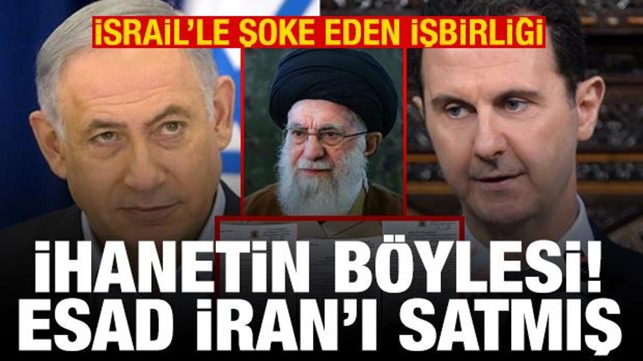 Gizli belgeler: Esad istihbarat verdi, İsrail ordusu İran'ı vurdu