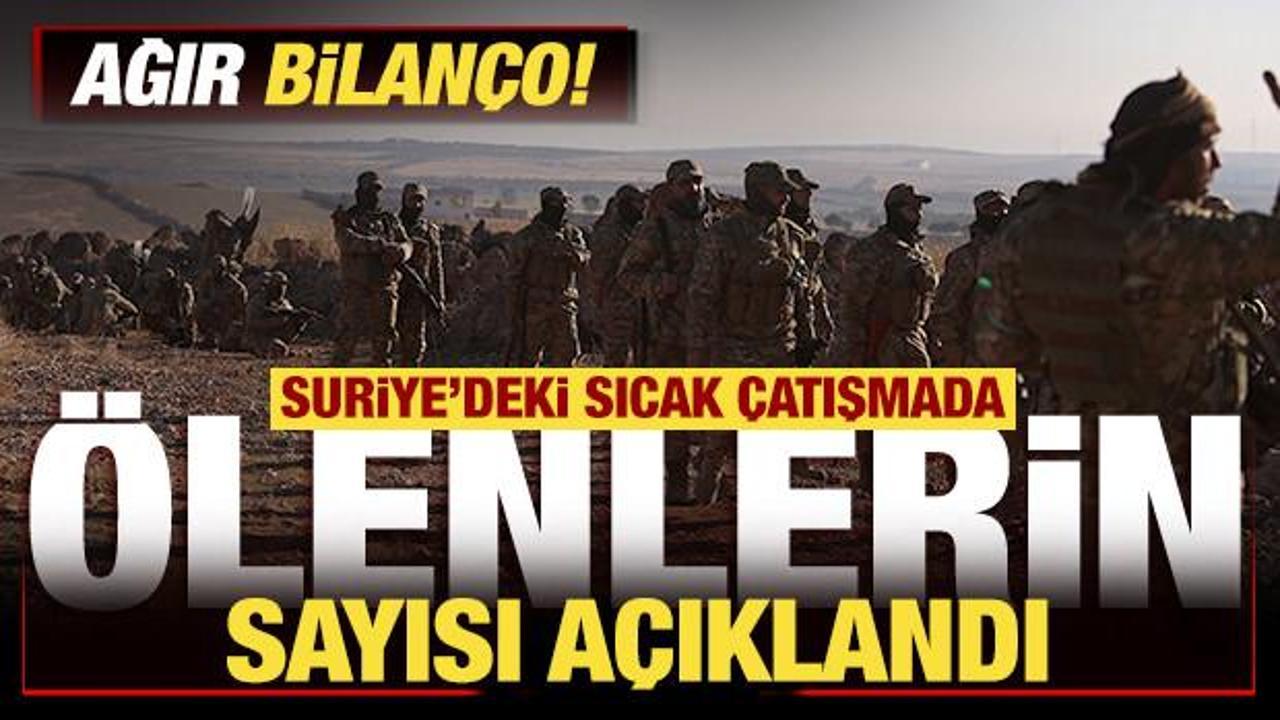 Son dakika: Esed rejimi ve muhaliflerin çatışmasında ölenlerin sayısı açıklandı!