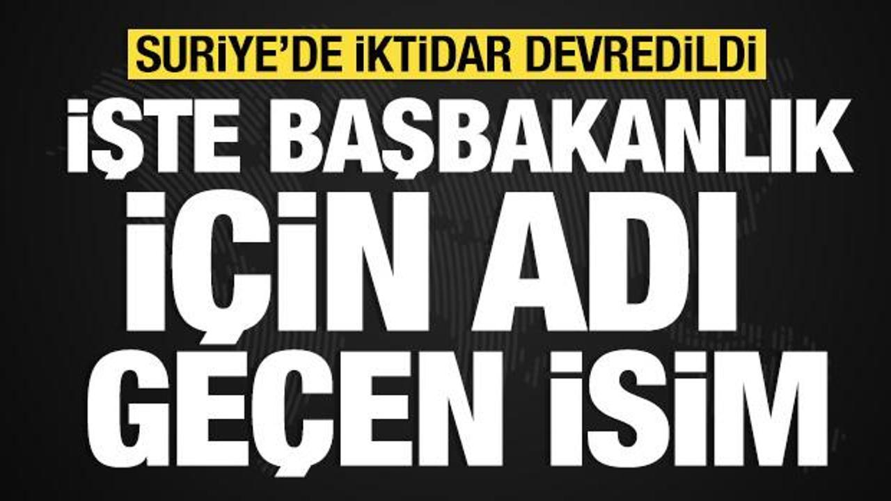 Son dakika: Suriye'de iktidar Suriye Kurtuluş Hükümeti'ne devredildi