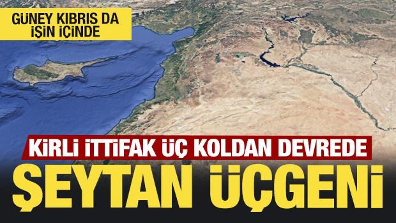 Suriye'de yeni şeytan &uuml;&ccedil;geni! Kirli ittifak &uuml;&ccedil; koldan devreye girdi