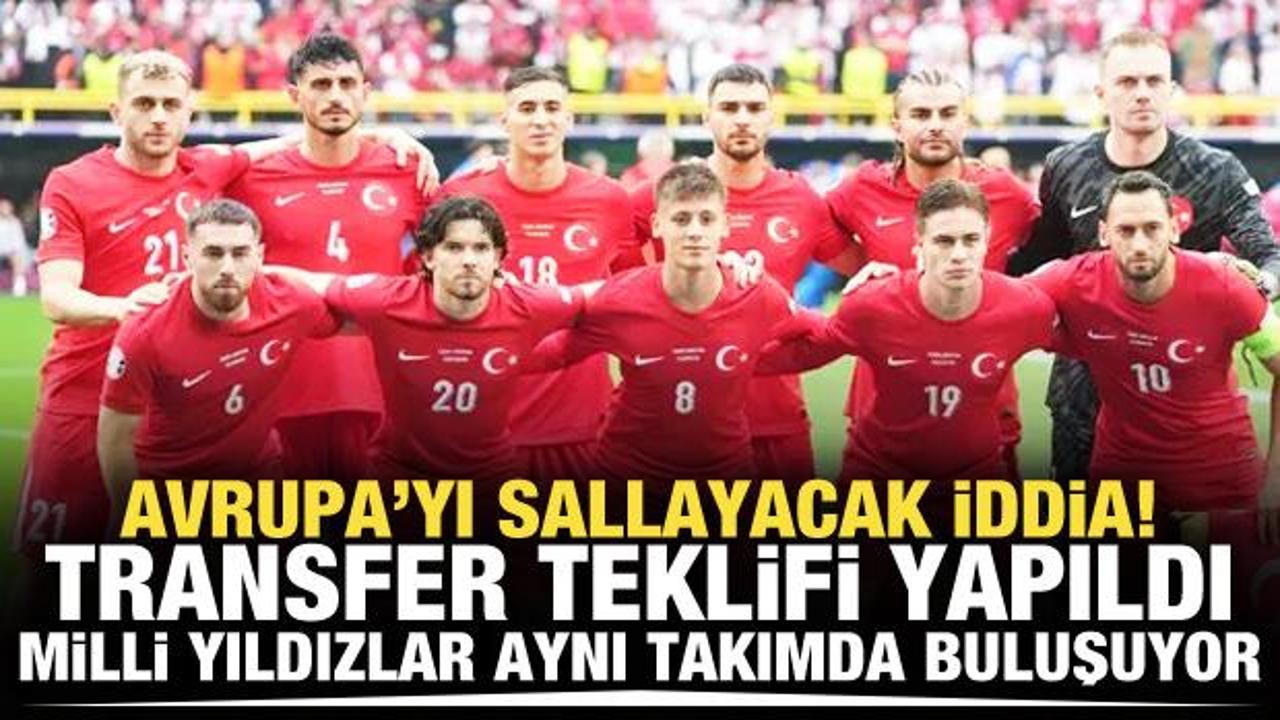 Türk yıldızlar aynı takımda buluşuyor! Avrupa'yı sallayacak transfer iddiası