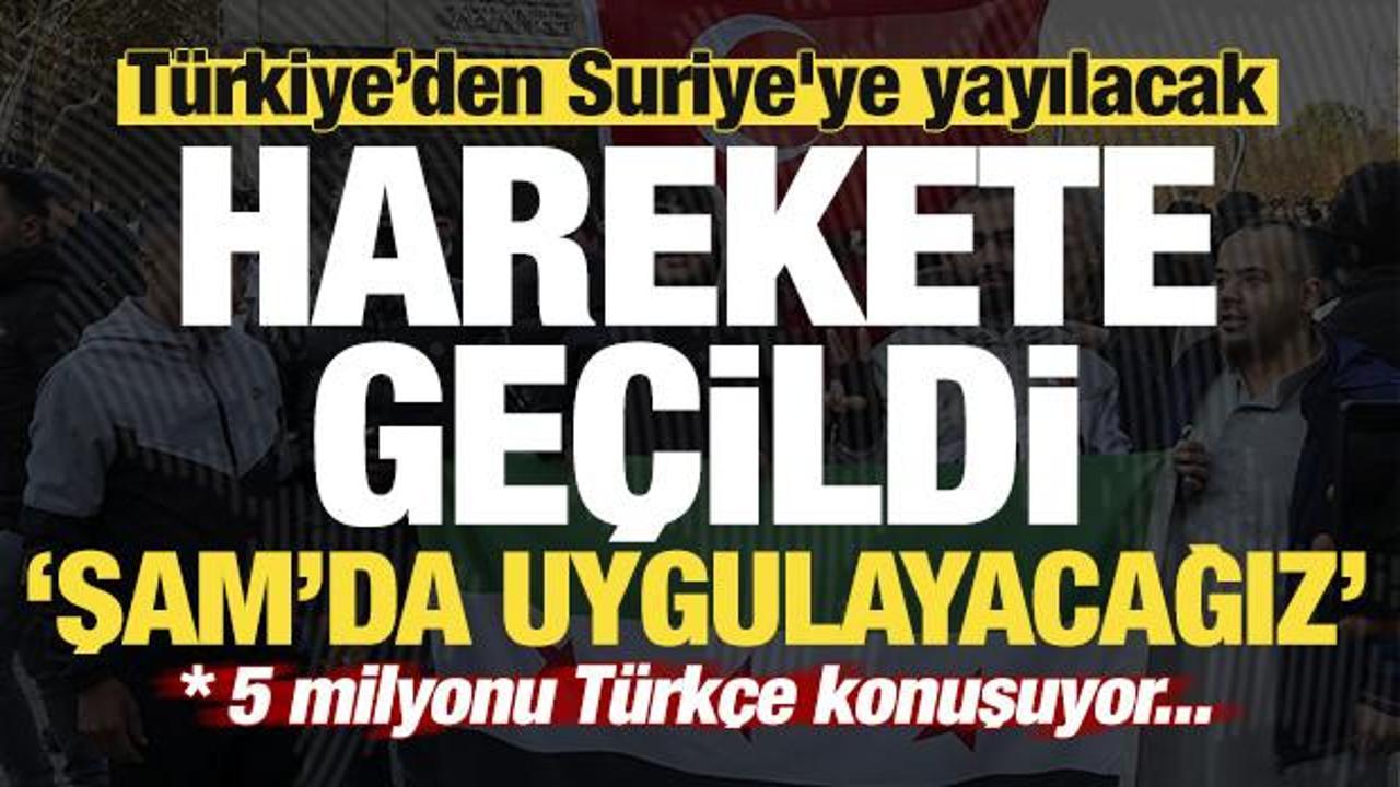 T&uuml;rkiye modeli Suriye'ye yayılacak! Harekete ge&ccedil;ildi: Şam'da uygulayacağız...