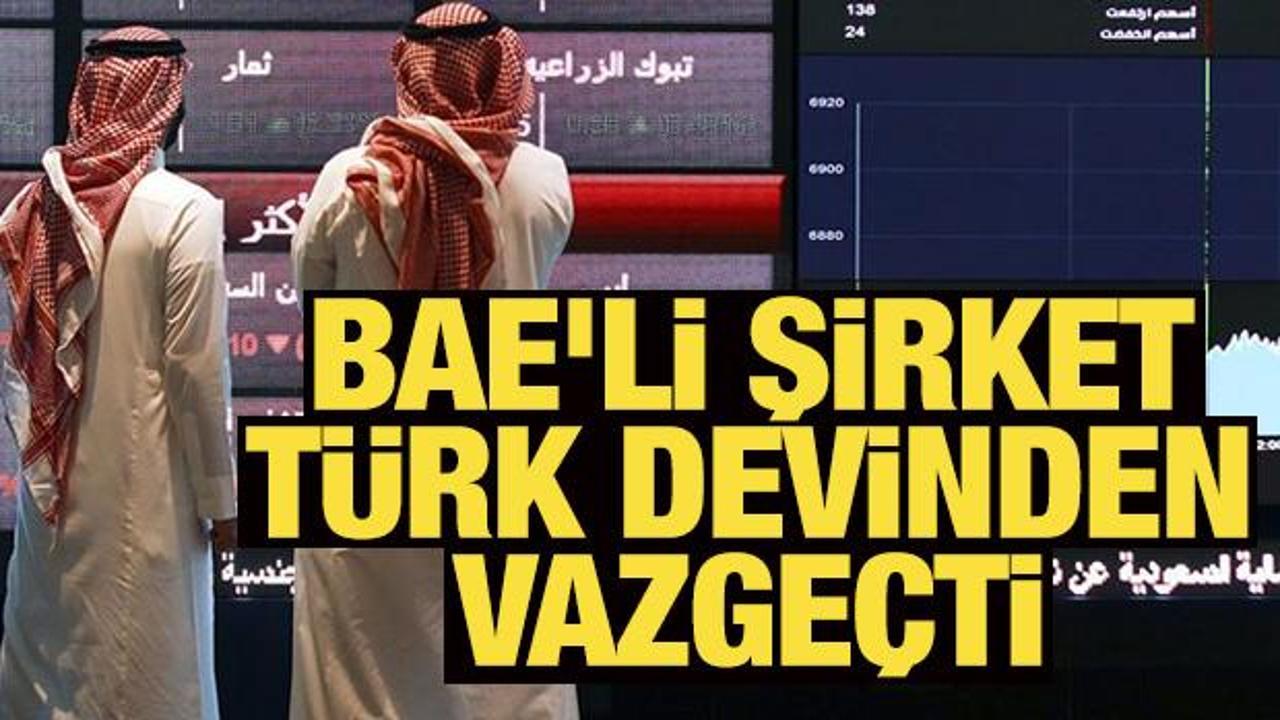 BAE'li şirket T&uuml;rk devinden vazge&ccedil;ti