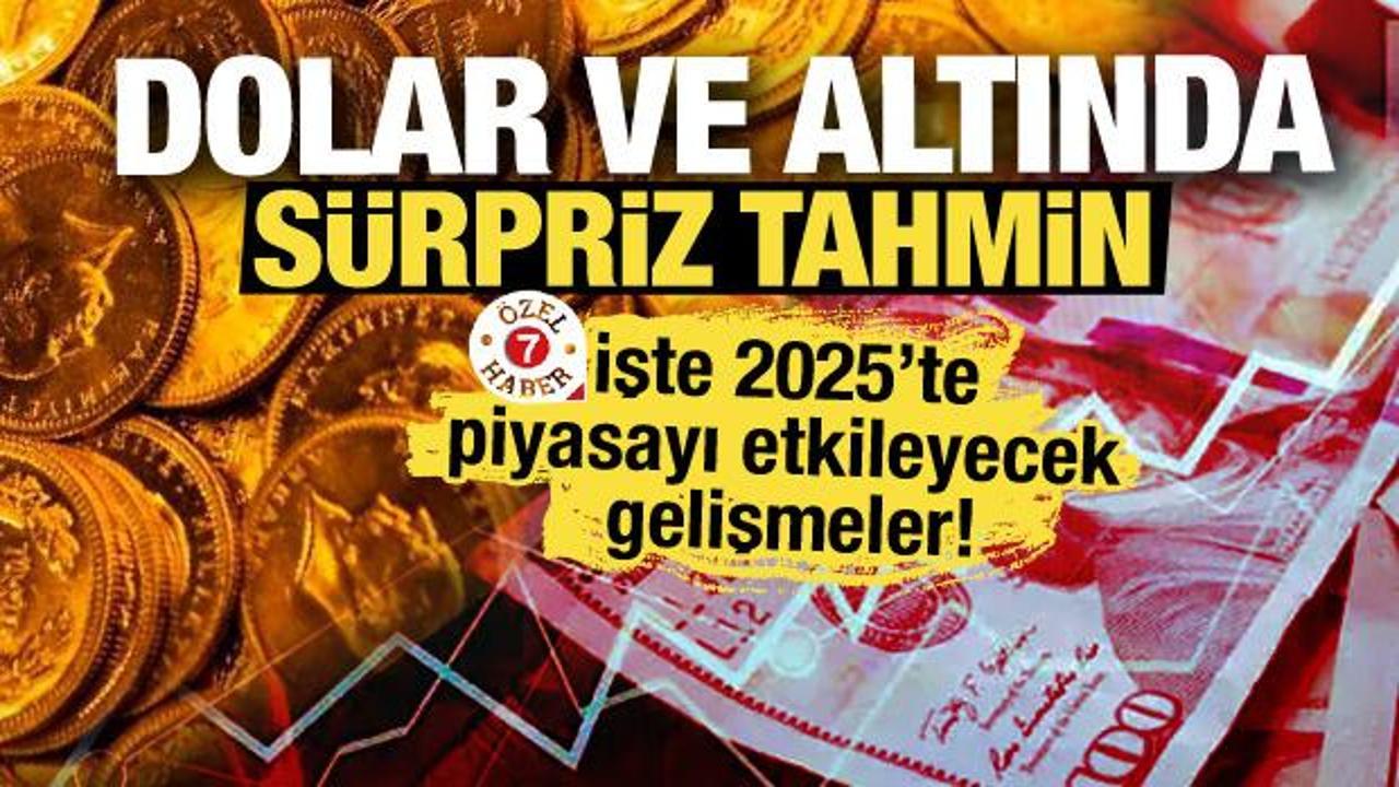 Borsa, dolar ve altın için sürpriz tahminler!