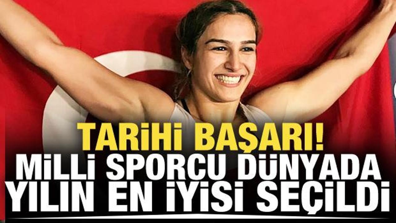 Buse Tosun &Ccedil;avuşoğlu, d&uuml;nyada yılın kadın g&uuml;reş&ccedil;isi se&ccedil;ildi