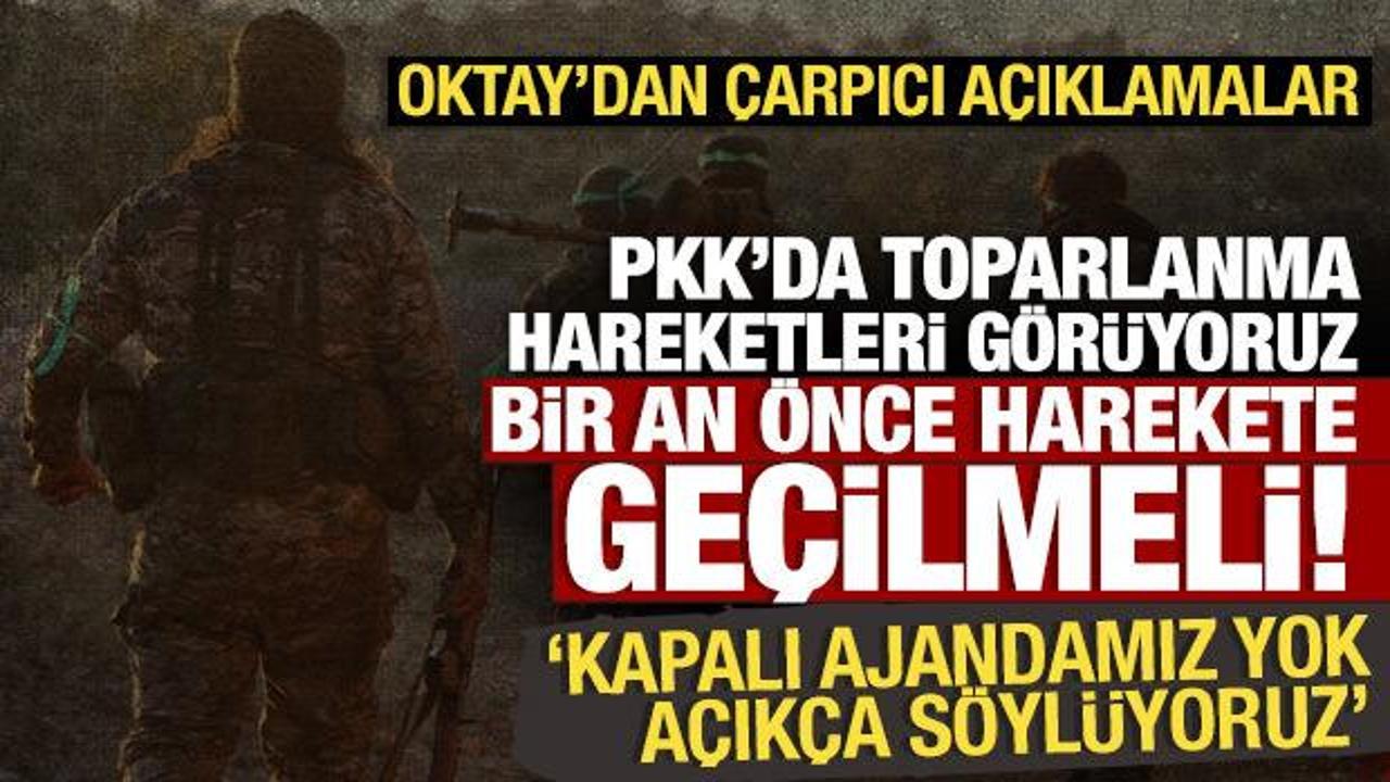 Fuat Oktay'dan son dakika a&ccedil;ıklamalar: PKK toparlanmadan harekete ge&ccedil;ilmeli