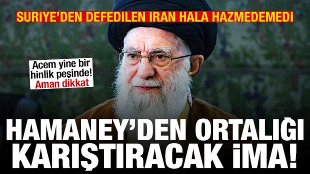 Hamaney'den Suriye'yi karıştırmaya y&ouml;nelik ima: Gen&ccedil;ler harekete ge&ccedil;meli