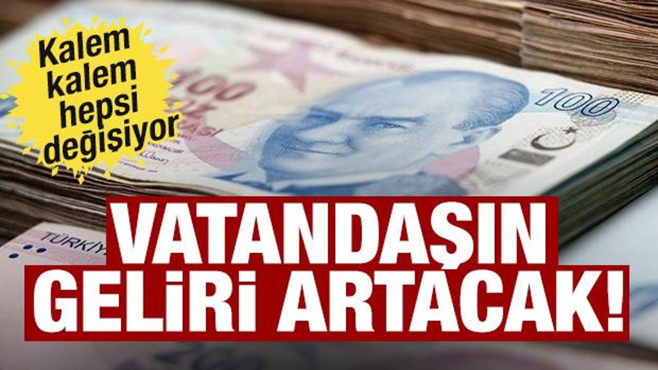Yeni asgari &uuml;cretin detayları belli oldu! Hepsi kalem kalem değişti
