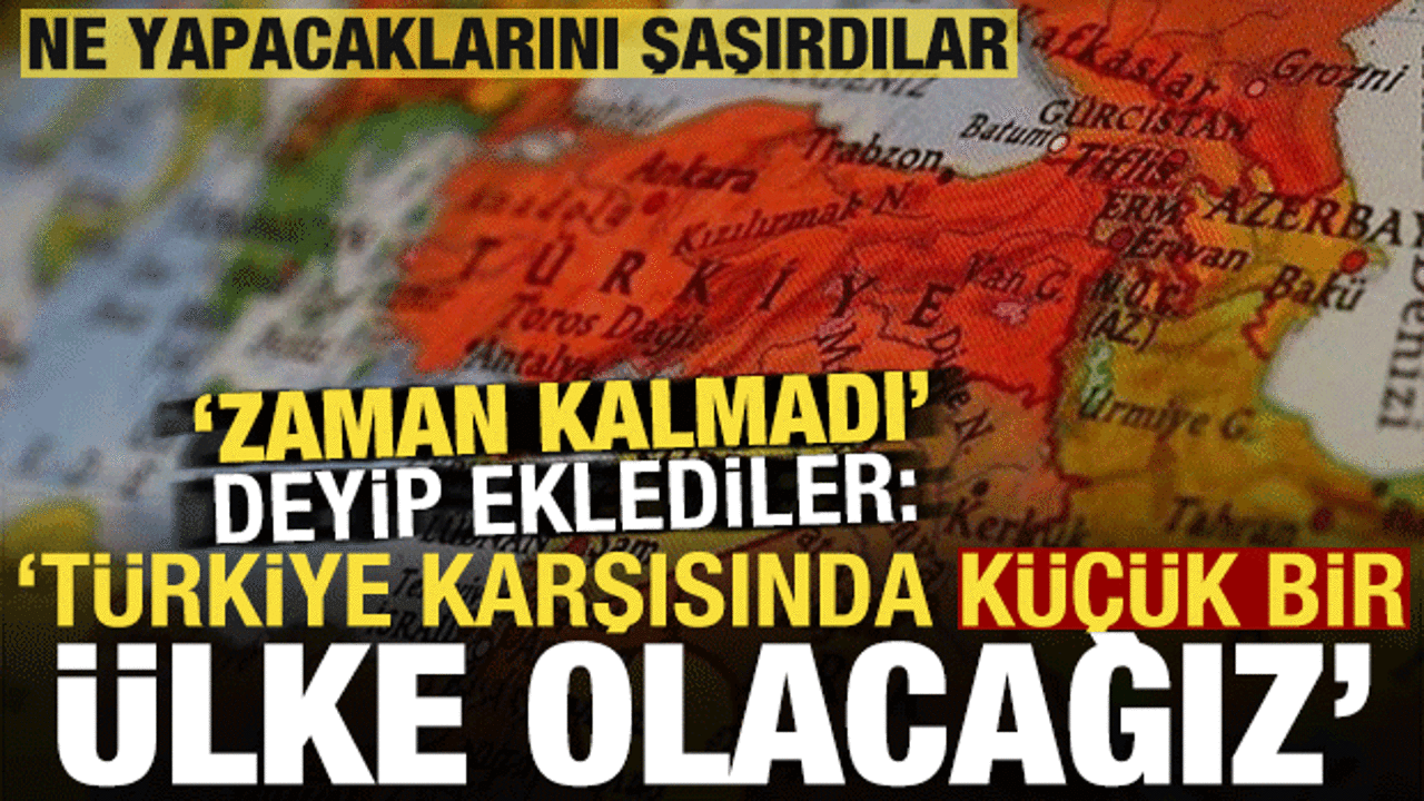Ne yapacaklarını şaşırdılar: Türkiye karşısında küçük bir ülke olacağız...