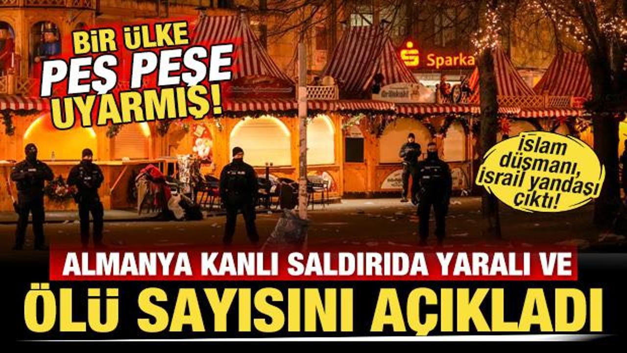Saldırıda ölenlerin sayısı açıklandı! Bir ülke Almanya'yı uyarmış! İslam düşmanı çıktı