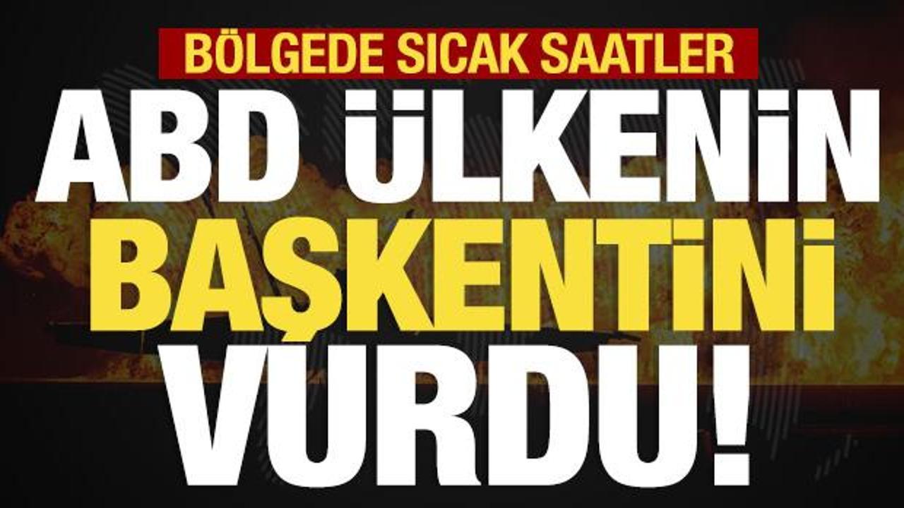 Son dakika: Balistik füzeli saldırı sonrası ABD, ülkenin başkentini vurdu!