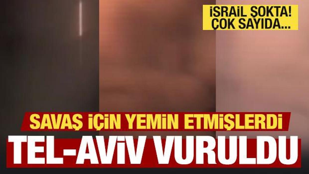 Son dakika haberi: İsrail'in kalbi Tel-Aviv vuruldu! 