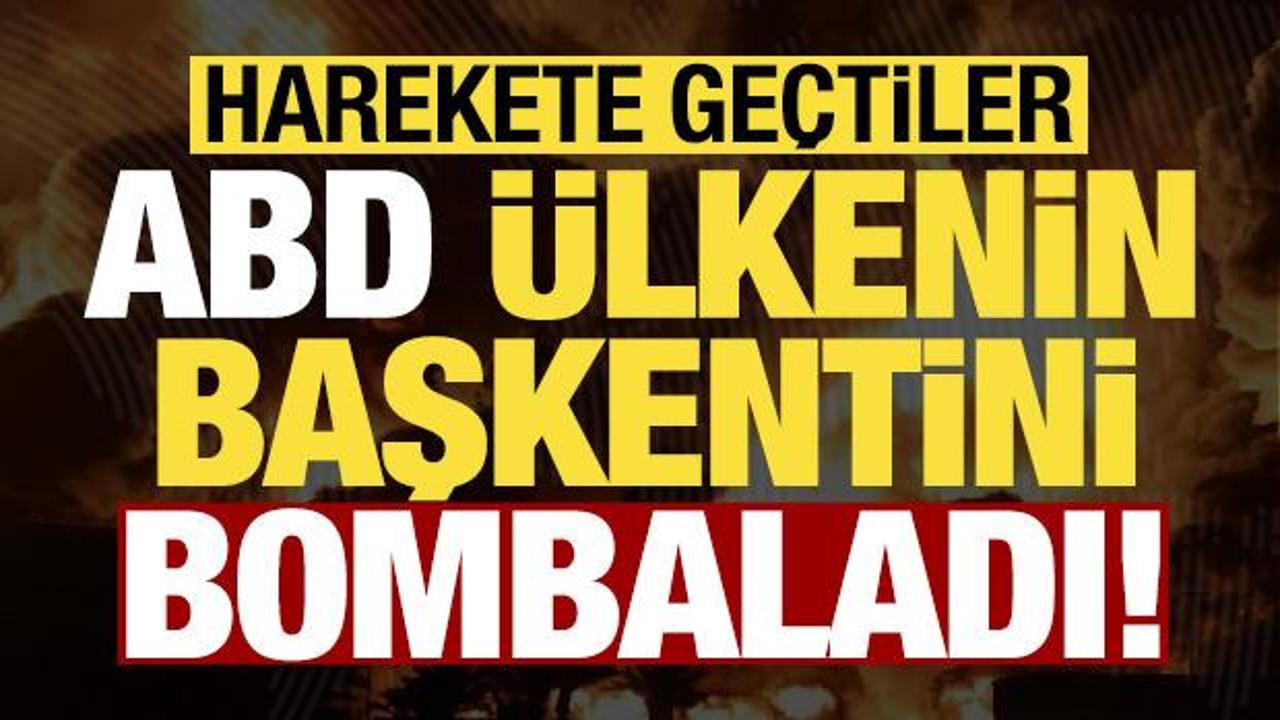 Son dakika haberi: Saldırının ardından ABD, &uuml;lkenin başkentini vurdu!