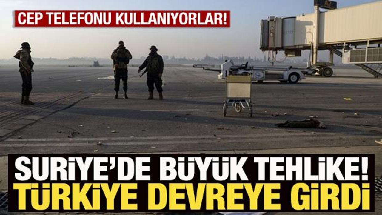 Bakan Suriye'deki b&uuml;y&uuml;k tehlikeyi duyurdu: Cep telefonu kullanıyorlar, T&uuml;rkiye devrede