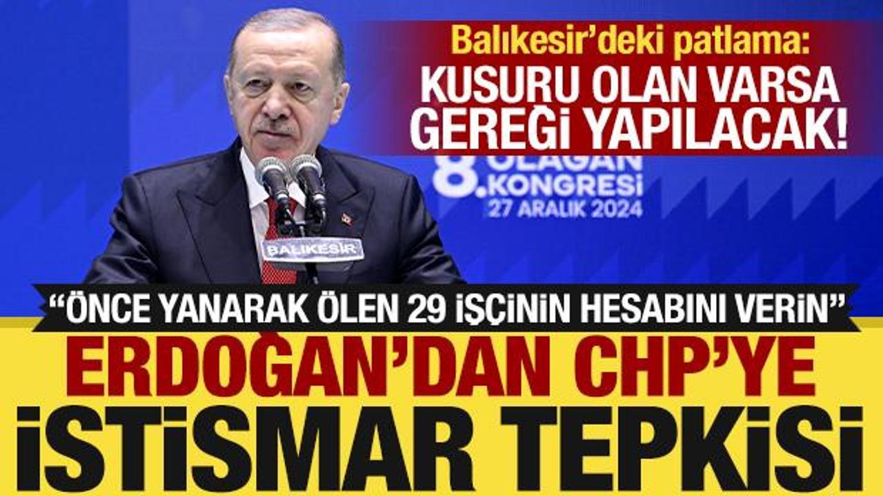 Cumhurbaşkanı Erdoğan'dan CHP'ye tepki: Baas d&uuml;şt&uuml; yasını CHP tutuyor!