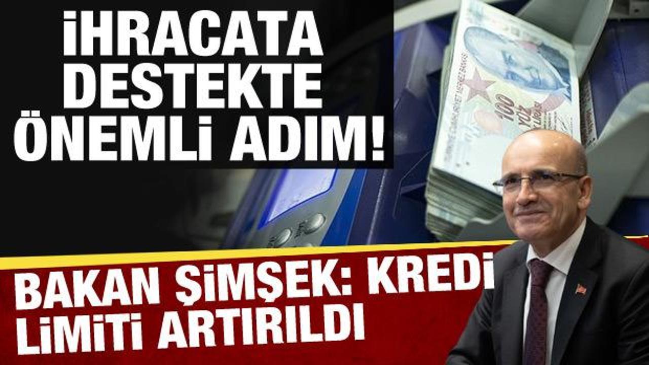 Hazine ve Maliye Bakanı Şimşek, ihracat desteklerini değerlendirdi