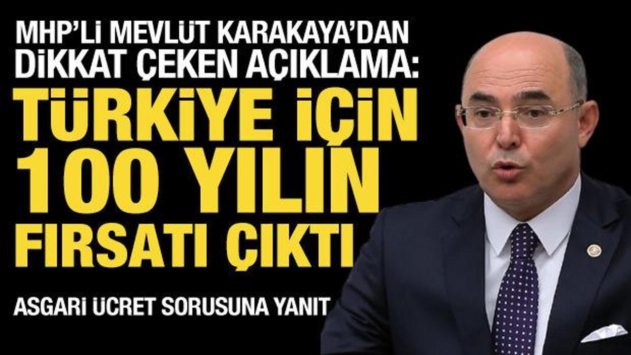 MHP'li Mevl&uuml;t Karakaya'dan &ouml;nemli a&ccedil;ıklamalar