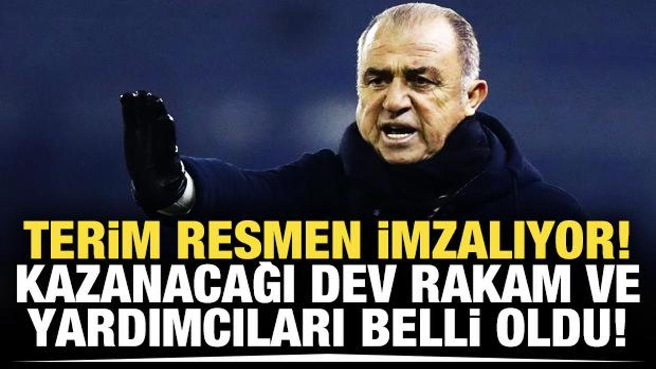 Terim resmen imzalıyor! Maaşı ve yardımcıları belli oldu!