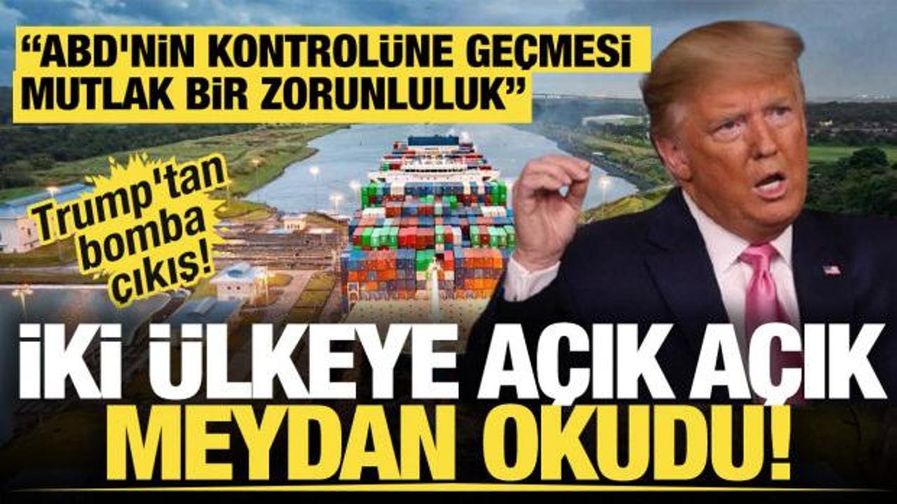 Trump'tan tartışmalı Gr&ouml;nland ve Panama yorumu