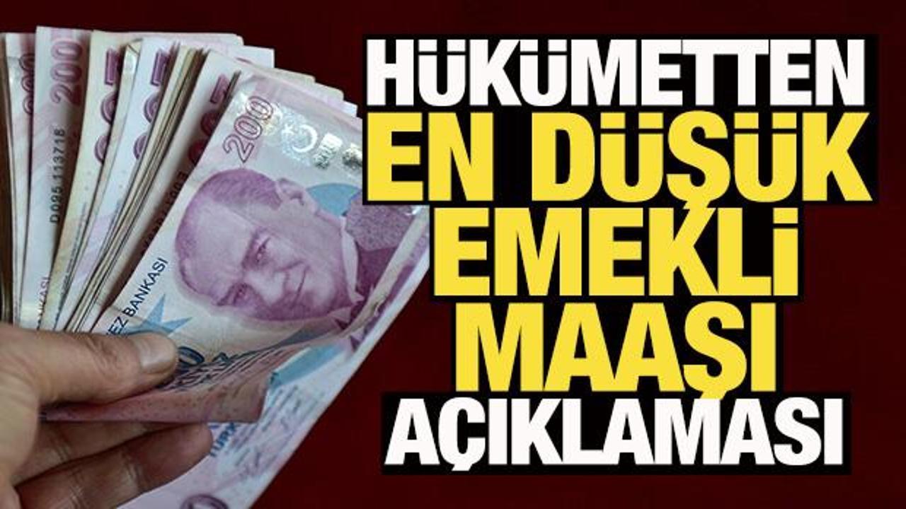 Cevdet Yılmaz'dan en düşük emekli maaşı açıklaması: "Çalışması Ocak'ta gerçekleşir"