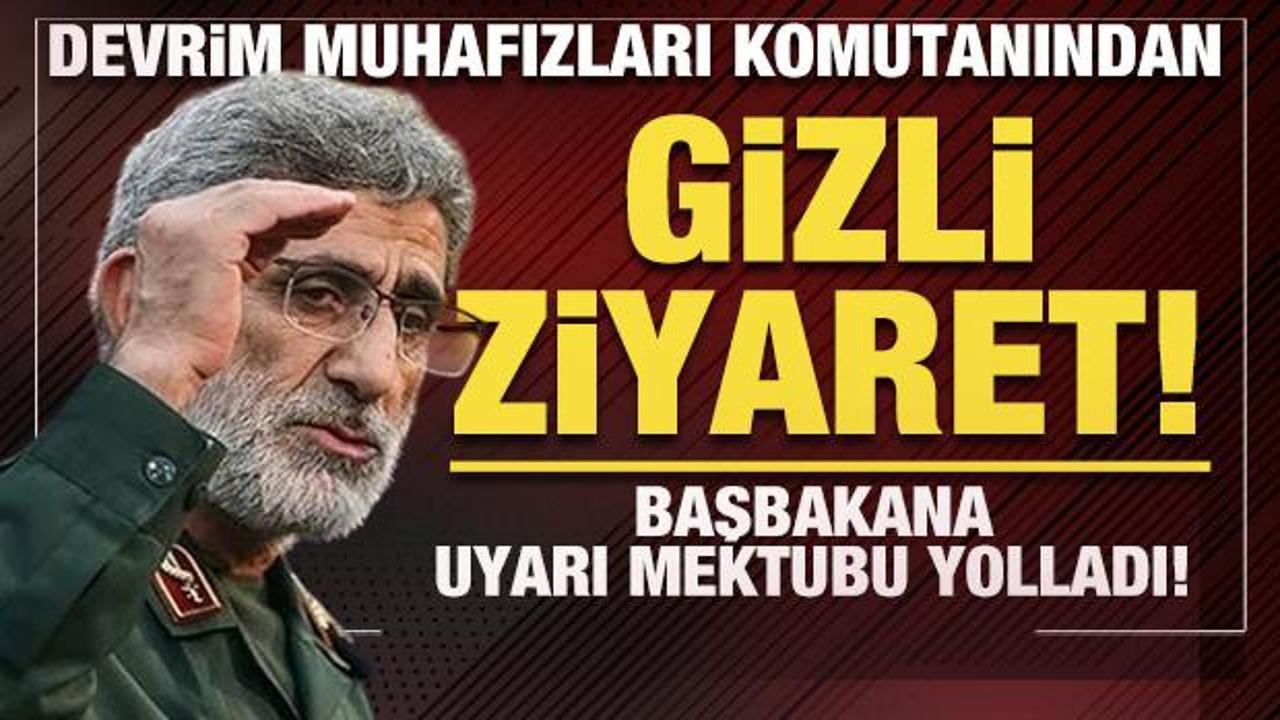 Devrim Muhafızları Ordusu Kud&uuml;s G&uuml;c&uuml; Komutanı Kaani&rsquo;den Bağdat&rsquo;a gizli ziyaret iddiası