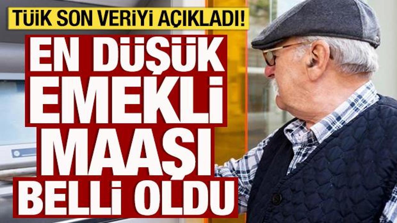 Enflasyon rakamları sonrası en düşük emekli maaşı belli oldu