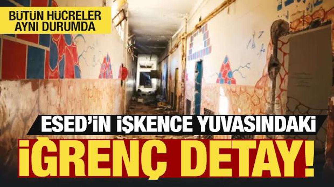 Esed'in işkence yuvaları! H&uuml;creler &ccedil;&ouml;pl&uuml;ğe d&ouml;nm&uuml;ş