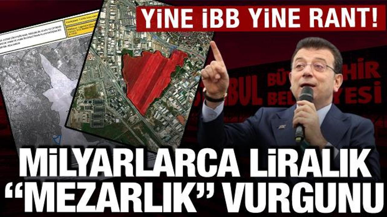 İBB mezarlık alanını imara a&ccedil;tı! Skandalı İBB meclis &uuml;yesi Ey&uuml;p Dursun anlattı!
