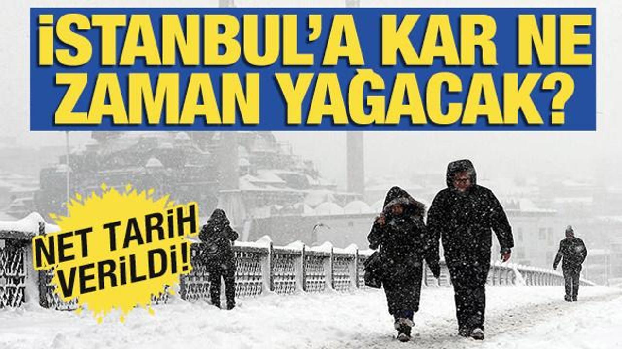 İstanbul'a 2025'in ilk karı ne zaman yağacak? Tarih verildi