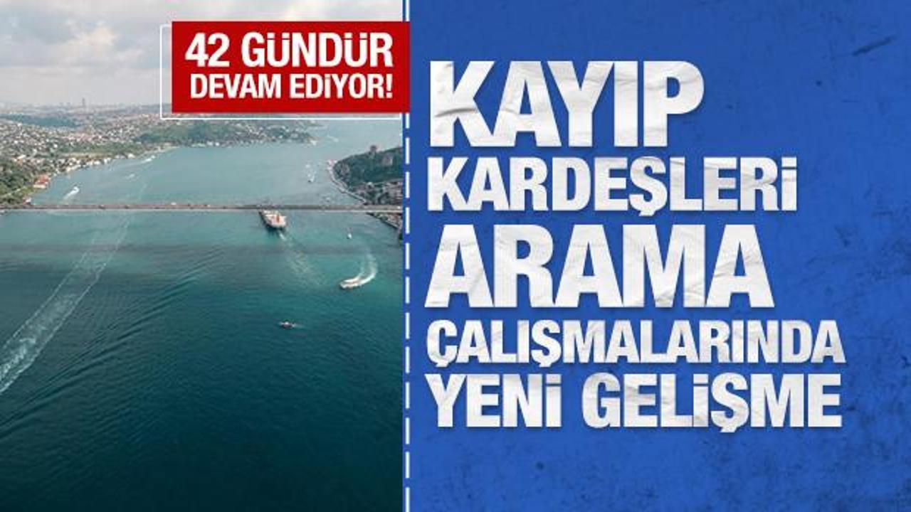 Kayıp kardeşleri arama &ccedil;alışmalarında yeni gelişme