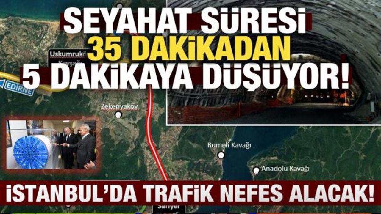 Seyahat s&uuml;resi 35 dakikadan 5 dakikaya iniyor! Bakan Uraloğlu duyurdu