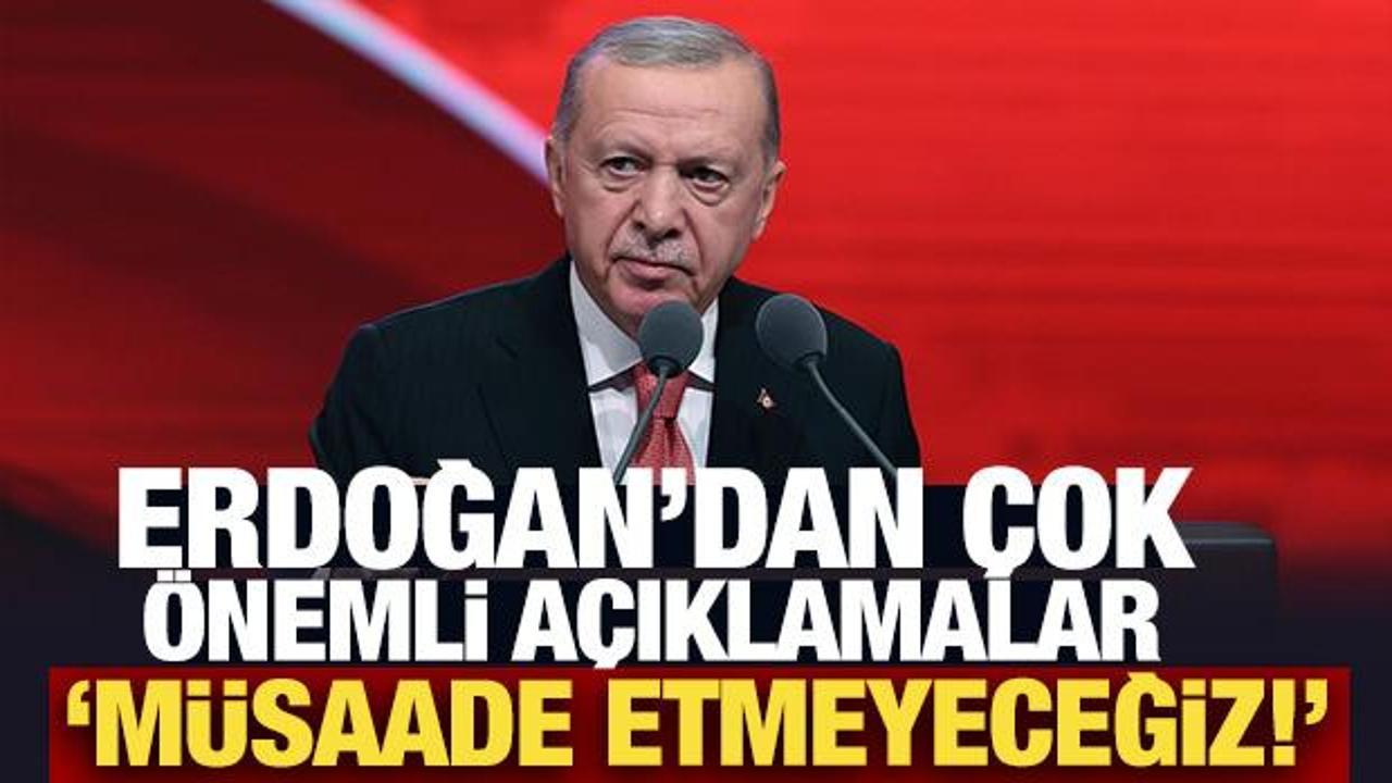 Son Dakika... Erdoğan'dan Mehmet&ccedil;ik'e yeni yıl mesajı: Ter&ouml;re m&uuml;saade etmeyeceğiz