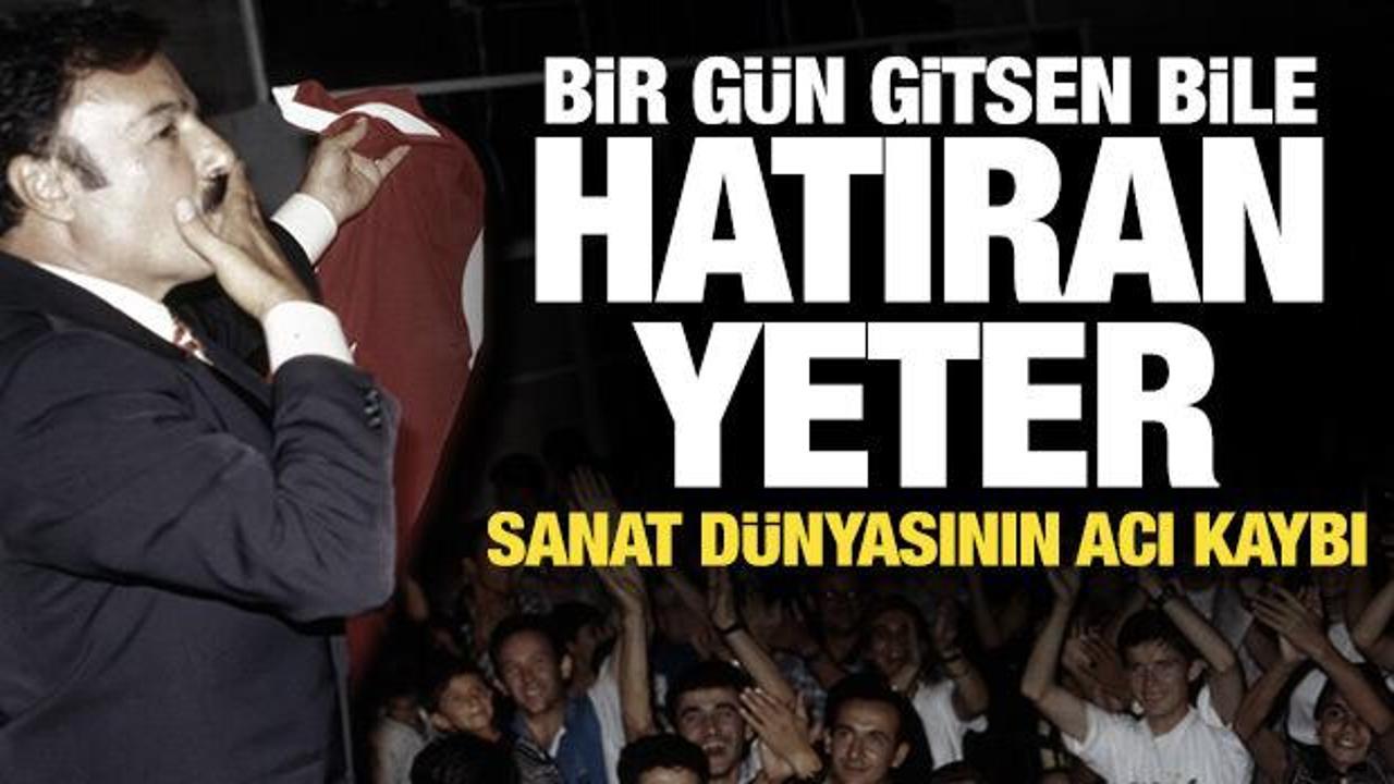 Son dakika: Ünlü sanatçı Ferdi Tayfur hayatını kaybetti!