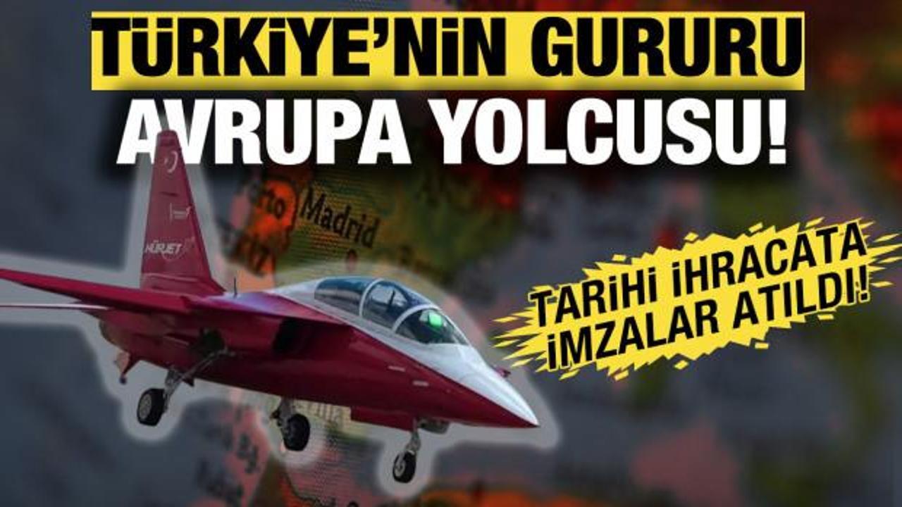 T&uuml;rkiye'ye dev sipariş: H&Uuml;RJET, Avrupa'ya kanatlanıyor!