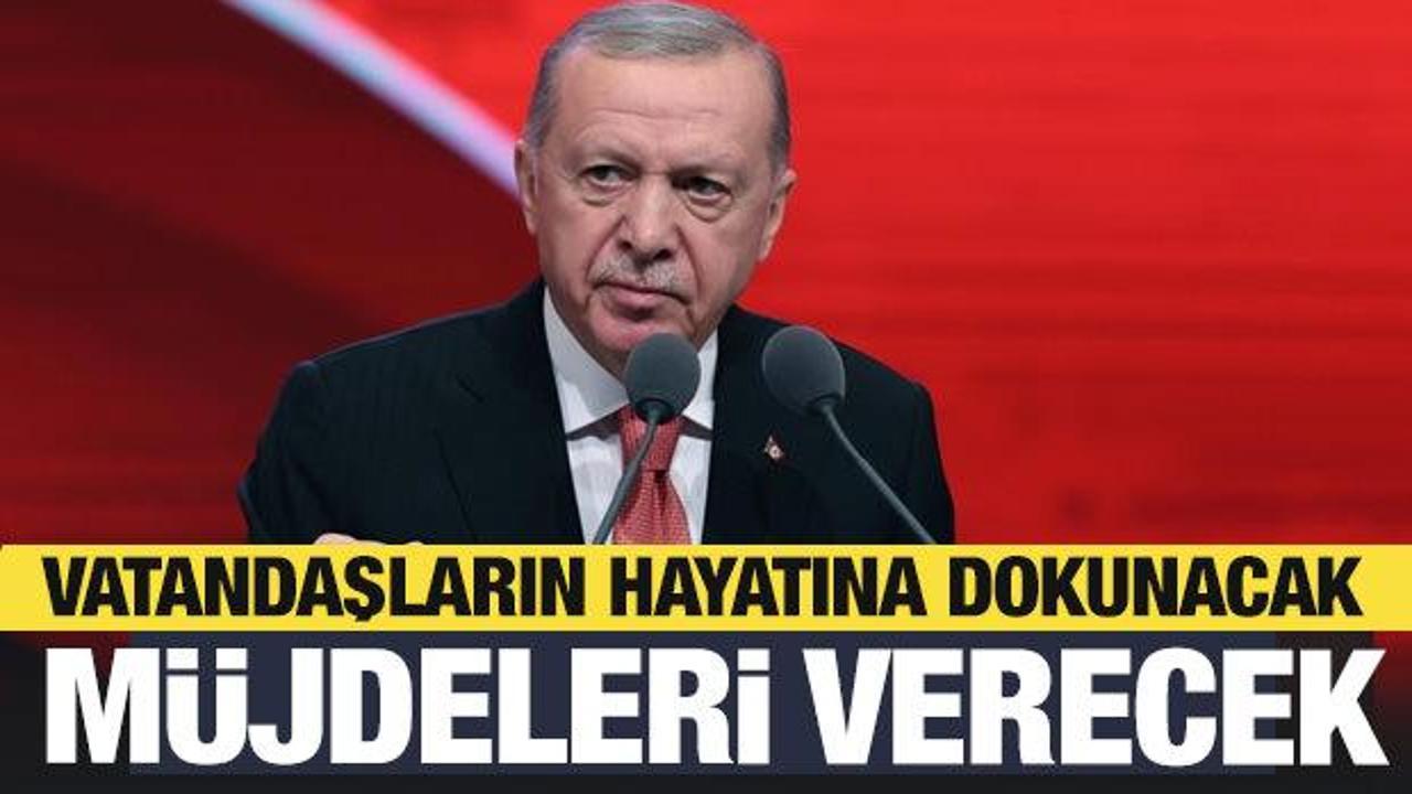 Erdoğan 13 Ocak'ta m&uuml;jdeleri verecek! Vatandaşların hayatına dokunacak