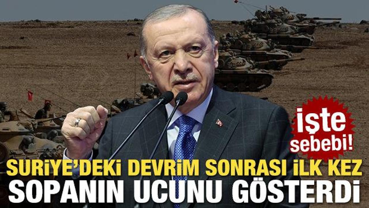 Erdoğan devrimden sonra ilk kez sopanın ucunu g&ouml;sterdi! İşte sebebi