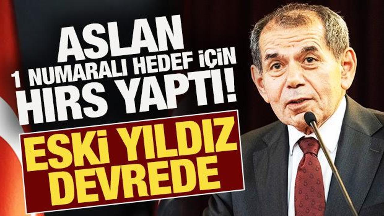 Galatasaray 1 numaralı hedef için hırs yaptı! Gomis'te devrede