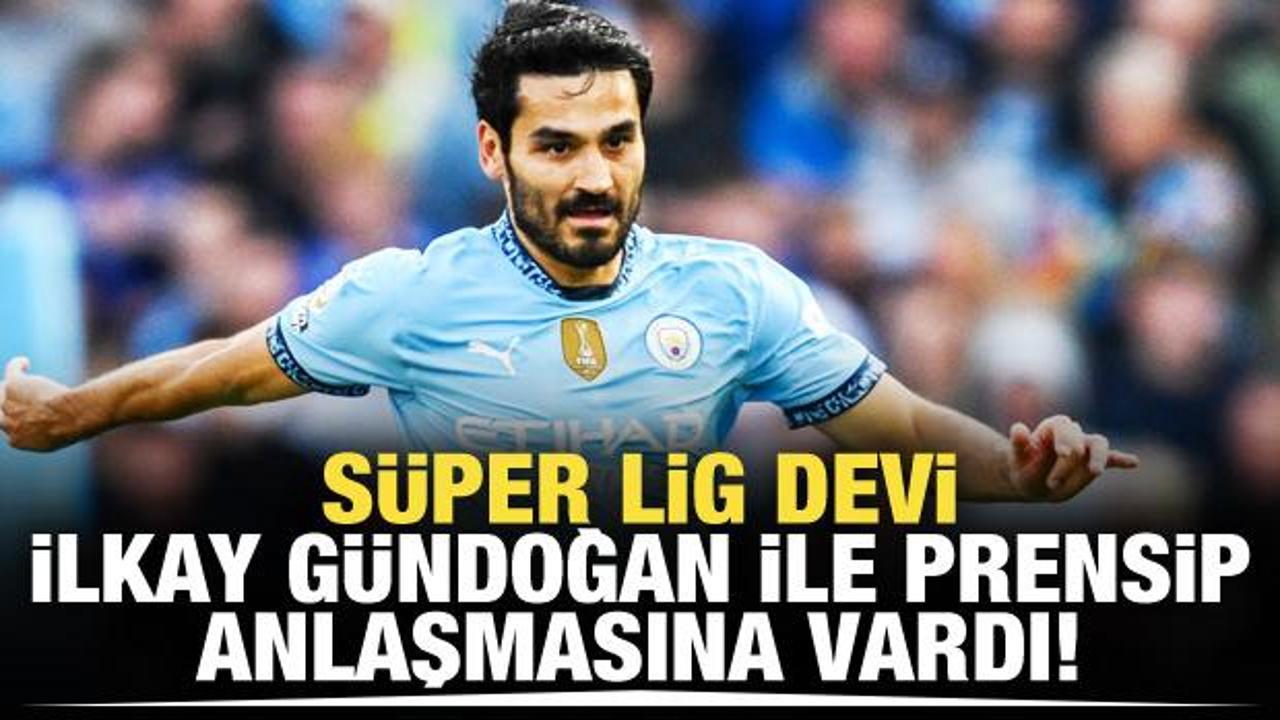 Galatasaray İlkay G&uuml;ndoğan ile prensip anlaşmasına vardı!